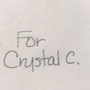 Rae dunn for crystal c only do not buy